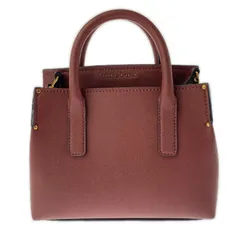 CHARLES & KEITH チャールズ＆キース 2wayハンドバッグ/レッドブラウン