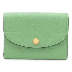 LOUIS VUITTON ルイ ヴィトン モノグラムアンプラント ポルトモネ ロザリ コインケース 小銭入れ コインパース ヴェールポム グリーン M81922