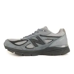 NEW BALANCE ニューバランス サイズ:US9.5D(27.5cm) | U990 BB4 / 990V4 (MADE IN USA) | ブルー グレー | ローカット スニーカー シューズ 靴【メンズ】【中古】