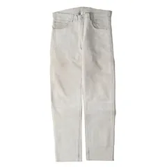 GOOD ENOUGH グッドイナフ パンツ スノーベージュ サイズ:34×32 | 90s カウレザー スウェード 5ポケットパンツ | 90年代 アーカイブ | ボトムス ズボン【メンズ】【中古】のサムネイル