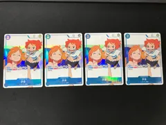 ★639ワンピースカード　少女 プロモ　P-096　4枚セット