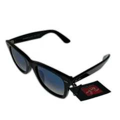 美品 Ray-Ban レイバン タグ付き RB2140-F 901/3Fサングラス/ブルー