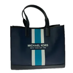 MICHAEL KORS マイケルコース    ロゴトートバッグ/ネイビー