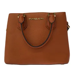 MICHAEL KORS マイケルコース    ２WAYストラップ付ハンドバッグ/オレンジ