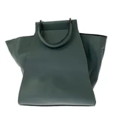 green label relaxing グリーンレーベルリラクシング 2wayハンドバッグ/スモーキーブルー