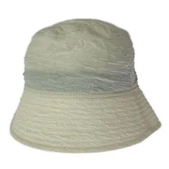 美品  NEW ERA ニューエラ タグ付き バケットハット/アイボリー