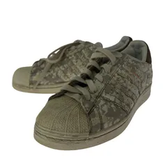 adidas アディダス IG3082 SUPERSTAR 総柄 スニーカー size235/アイボリー×グレー