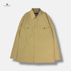BURBERRY BLACK LABEL コットンシャツジャケット ベージュ 2