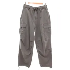 ザラ ZARA dnwr カーゴパンツ 裾ドロスト M グレー /AE