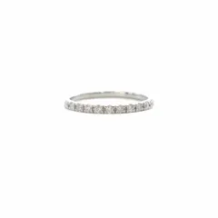 VENDOME AOYAMA ヴァンドーム青山 ハーフエタニティ ダイヤリング 指輪 Pt950 0.11ct プラチナのサムネイル