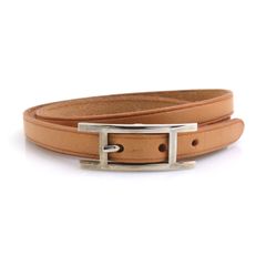 希少】エルメス □極美品□ ティレット 二重 レザーブレスレット