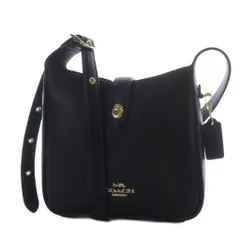 コーチ COACH ハドリー ミニ クロスボディ バッグ ショルダーバッグ ワンショルダー 斜め掛け レザー ブラック CAL60 /YO29
