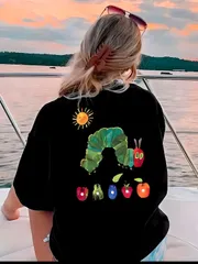 在庫ラスト /新品未使用 / はらぺこあおむし  Tシャツ  Lサイズ 希少 ウィメンズ  人気 売り切れ