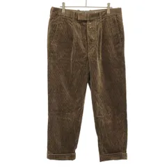 SCYE サイ 20AW COTTON CORDUROY PLEATED TROUSERS コーデュロイパンツ 1120-83072 ブラウン 36のサムネイル