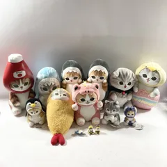 ★ mofusand モフサンド グッズ 14点 まとめ商品 ぬいぐるみ マスコット ミニフィギュア クリップ 等 現状品 2.3kg