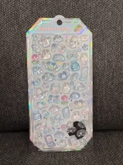 みずいろボンボン　BONBON DROP シール シャーベット みずいろボンボン 正規品 ぷっくり 立体 ゆめかわ うさぎ パステル