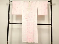 平和屋着物■長襦袢　芝楓文　洗える着物　DAAY6364ea