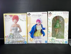 新品未開封 一番くじ 五等分の花嫁 中野一花 四葉 3体セット