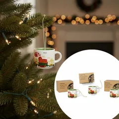 3個セット スターバックス イタリア限定 オーナメント カップ 2025購入 日本未発売 Starbucks Ornament
