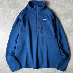 12年製 Patagonia ハーフジップ ベターセーター ジャケット L / パタゴニア フリース プルオーバー ハイネック ネイビー ブルー