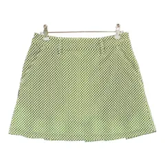 サイズ：0 JACK BUNNY ジャックバニー  インナー付 ストレッチスカート 総柄 グリーン系 [240101283428]# ゴルフウェア レディース ストスト