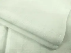 平和屋着物●結城紬　色無地　蕎麦切色　ロング丈　正絹　逸品　AABD7633ck