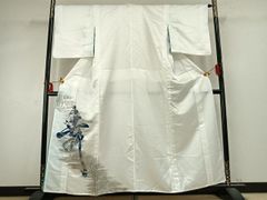 逸品◯しつけ付未使用！極上◇単衣◎豪華ぼかし染め訪問着160cm◎正絹 