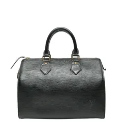 ルイ ヴィトン エピ スピーディ25 ハンドバッグ ミニボストンバッグ M59032 ノワール ブラック レザー レディース LOUIS VUITTON【1-0243534】