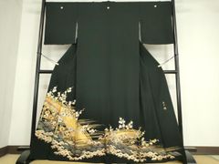 平和屋本店□極上 藤山千春 九寸名古屋帯 草木染 吉野格子 逸品 未使用