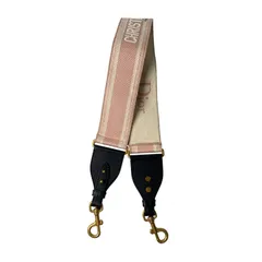 美品 ディオール DIOR レディース キャンバス ロゴ ショルダーストラップ