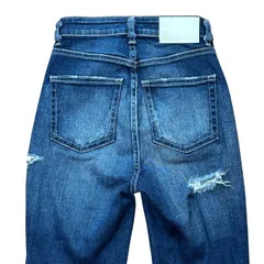 GYDA various ripped H/W スキニーデニムパンツ インディゴ レディースXS ジェイダ