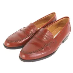 ヴァレンティノ ヴァレンチノ  VALENTINO モダ ヴァレンティノ MODA VALENTINO コインローファー ペニー レザー 24 茶 ブラウン イタリア製 ■GY99のサムネイル