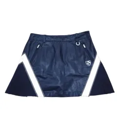 (即日発送) パーリーゲイツ ネイビー プリーツ スカート