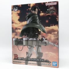 [중고] 미개봉 반다이 이치 반 쿠지 진격의 거인 짐승의 거인은 내가 잡는 B상 리바이 MASTERLISE 병장 [17]