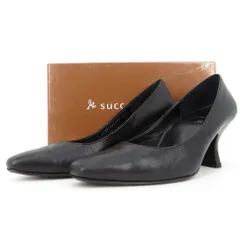 Wacoal Success Walk ワコール サクセスウォーク パンプス サクセスウォーク　ワコール　スクエア トゥ パンプス　ブラック　23.5cm　WFN70