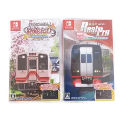 任天堂 Nintendo スイッチ Switch 鉄道にっぽん！ 路線たび 明知鉄道編 RealPlo 特急走行！名古屋鉄道編 セット ゲームソフト ■GY99