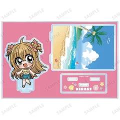 【中古】アクリルスタンド・アクリルパネル 月島きらり ちびキャラ 夏ver. パーツ付きBIGアクリルスタンド 「きらりん☆レボリューション」