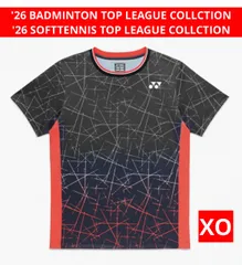 YONEX ユニ ゲームシャツ NTT東日本バドミントンモデル カタログ未掲載 受注会限定 ブラック 007 XO