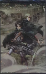 劇場版進撃の巨人後編-自由の翼- 前売特典 リヴァイ・エルヴィン)特製ミニクリアファイル