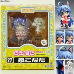 一部誌上通販限定 ねんどろいど 027a 泉こなた(コンプティークVer.) TVアニメ らき☆すた 完成品 可動フィギュア キャラアニ
