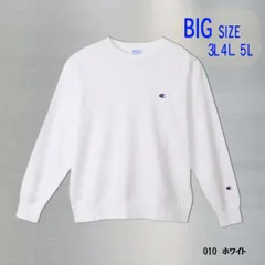 種類2：ホワイト/4l ビッグサイズ チャンピオン champion  スウェットトレーナー  (3L)(4L)(5L)  c3-y035l