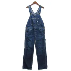 リー LEE デニム オーバーオール サロペット ブルー 青 M LM4254
