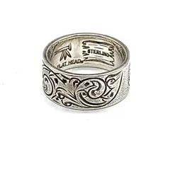 最終値下げ！即購入⭕️R.J.B フラットヘッドシルバーリング 即発送