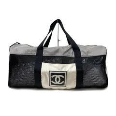 シャネル スポーツライン ボストンバッグ メンズ ブラック ココマーク メッシュ スポーツバッグ 旅行 トラベル CHANEL ブランド 【中古】のサムネイル