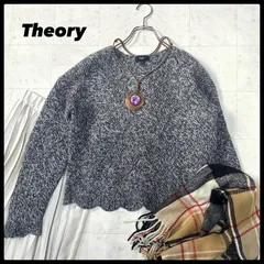 Theory  セオリー  フレアスリーブニット  モノトーン カシミヤ100%