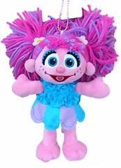 【ユニバーサルスタジオジャパン USJ 限定】 セサミストリート アビー ぬいぐるみキーチェーン お土産 グッズ ユニバ 公式 グッズ