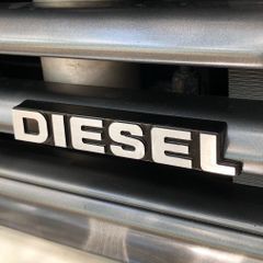 ランクル 60 後期 DIESEL トヨタ 純正品 エンブレム プレート 当時物 