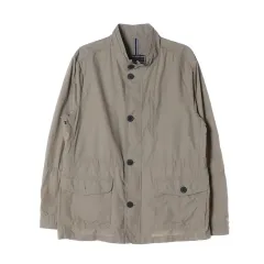 (新品) Tommy Hilfiger トミーヒルフィガー アウター ウィンドブレーカー ナイロン ジャケット カーキ ベージュ XL