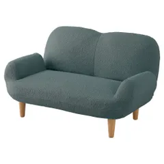 大人かわいいインテリア ブークレソファ 2人掛け【Chammy -チャミー-】　SH-07-OKBFS-GENA