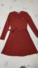 ラコステ ニットワンピース